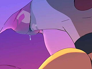 Crossdressing Lesbian 69 and Anal in Morning Cartoon