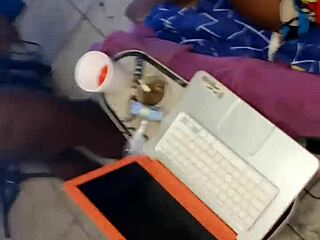 Butt Naked Milf Shows Off Big Nice Tits in Ghetto