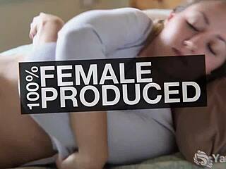 Hot Redhead Ginny Denmarc Pumps Her Twat with Passion