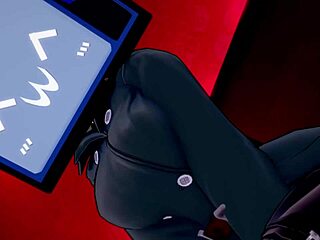 The TV woman desires sex before bedtime