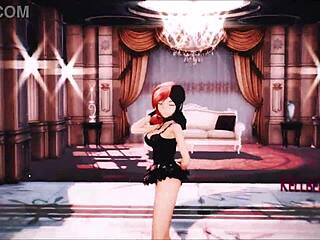 Neo RWBY MMD in Sexy Lingerie Display