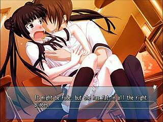 I-I kissed the schoolgirl in Majikoi S anime