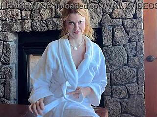 Slutty Redhead Bridesmaid Locked Out Before Wedding—Cock Saves Day!