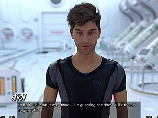 Helping Zara in Stranded in Space Hentai