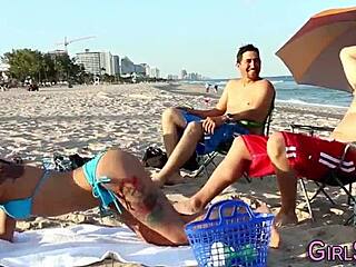 Wanna see bikini teen ride stepdad's cock till facial explosion?