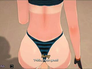 Amy's First Date In Harem Class