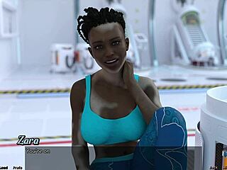 Helping Zara in Stranded in Space Hentai