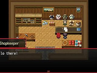 Farmer's Daughter Plays With Furry Horsecock Dildo In Hentai Game