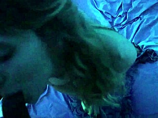 sexy skinny brunette sucks and fucks a big black cock then swallows cumshot.