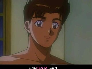 Mahoko’s first sexual experience – animated porn