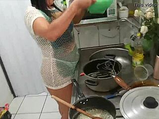 Sarah rosa shows ass and tits in lingerie