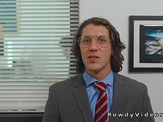 Can You Believe Gay Coworkers Suck And Anal Fuck In The Office?