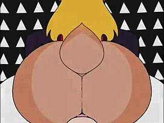 Noelle Holiday in hot action in a group sex scene