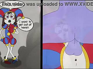 amazing digital circus compilation of 3d porn, assfucking, anal, futanari, and clown sex
