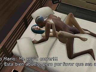 did young babe make a naughty deal with horny grandpa?