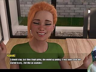 grandmas house - i teach katy a game in costumes