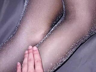 Chinese Beauty In Black Stockings Doggied To Squirting