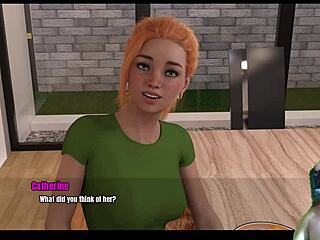 grandmas house - i teach katy a game in costumes