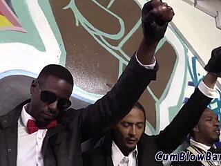 Petite Teen 18+ Intensely Sucks Big Black Cocks