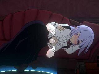 Fun on sofa and toilet with 3D hentai doll room ep 2