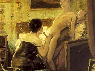 What makes vintage erotic art so captivating and bold?