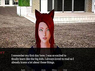 Redhead teen explores 3d hentai family fantasies