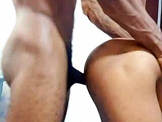 i digged that african teen's ass doggy style so hard