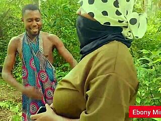 doing research in a bush, saw this man snap pictures, ended up having quick sex.