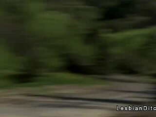 Two beautiful teens relax in a motel room with light kissing.