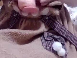 Sister's pussy itches, brother helps intriguingly