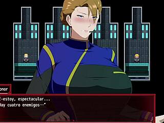 battle armor game with milf blonde and black monster cock action