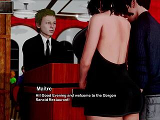 exploring the inn in episode 59 of this anime game