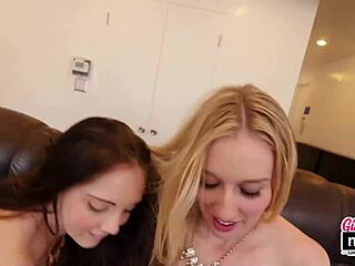 have you seen lesbian anal where riley reyes butt fucks nicky hunstman?