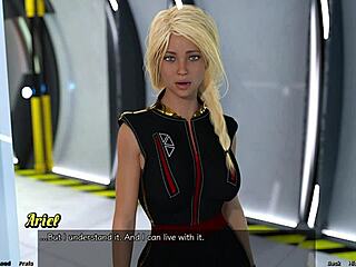 Blonde virgin caught me with her step sister in stranded in space 84.