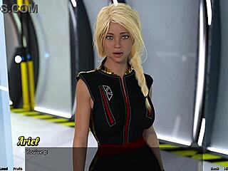 Blonde virgin caught me with her step sister in stranded in space 84.