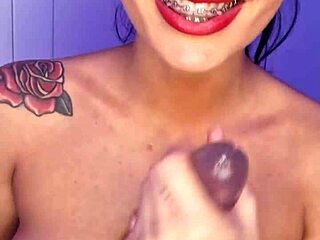 Claudia Bavel Compilation - Sucking and Jerking Before Action