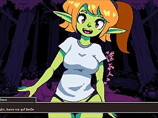 in the bedroom, they have sex again with foreplay and cum