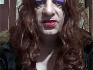 害羞女装大佬机器自慰双性快感家里撸管