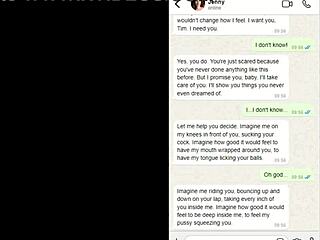 I sent stepmom a dick pic by mistake on WhatsApp!