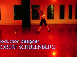 Sexy Nude Blonde Dancing In Night Club Sauna