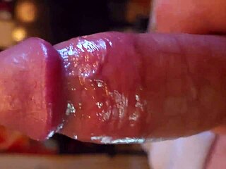 My hairless cock on display for all to see in wild solo action