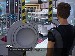 Stranded In Space 19 - Exploring The Cute Robot Girl