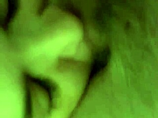 laying down and licking balls up close