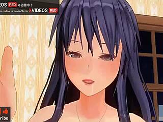 Beautiful Oneesan Engages in Slow Sex with ASMR Voice in Uncensored Hentai Anime