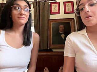 teen training with step dad now