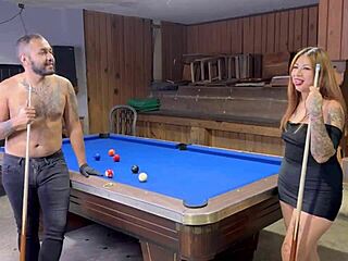 Housewife with a nice ass cheats with a pool boy and gets a facial