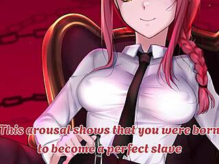 makima's slave training with joi humiliation and feet