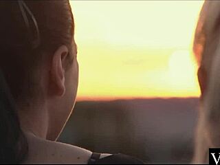 Busty mature lesbians engage in intimate activities