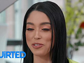 Phat ass Cuban Vanessa Sky deepthroats dick, spits, and rides till squirting