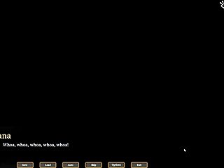 wanna see my cute girlfriend’s first anal in forest hentai game ep 4?